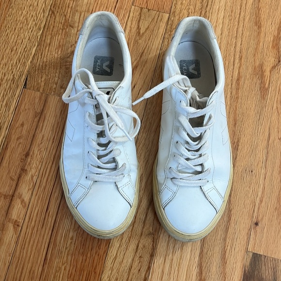 VEJA campo white sneaker size 9 - Picture 2 of 6